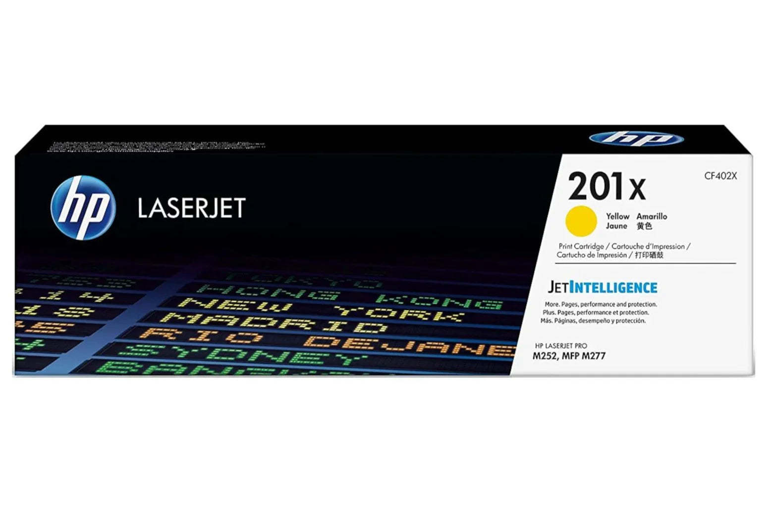 New, Pre-Owned - HP 201X High-Yield Yellow LaserJet Toner Cartridge, CF402X