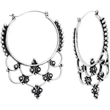 Victorian Decorative Twist Tunnel Plug Earrings