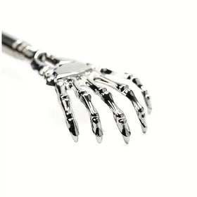 Retractable Back Itching Device – Stainless Steel Claw Massager for Relaxing the Back