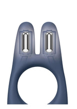 Deimos Rechargeable Silicone Dual Vibe Cock Ring
