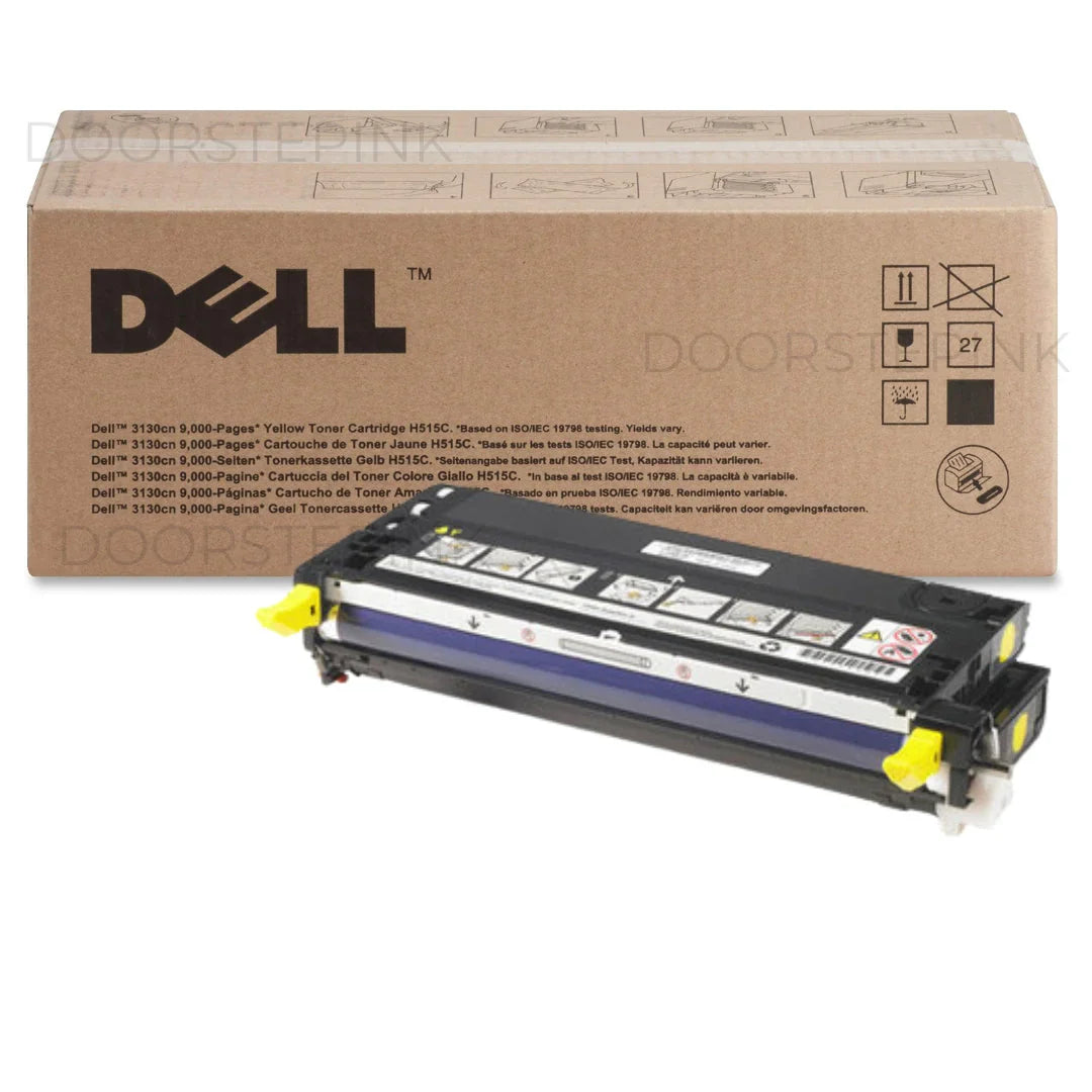 New, Pre-Owned - Dell H515C High Yield Yellow Toner Cartridge, 330-1204