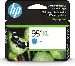 New, Pre-Owned - HP 951XL (CN046AN) Cyan Ink Cartridges