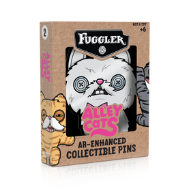 Fuggler - Alley Cats Cheezee (Cream) AR Pin