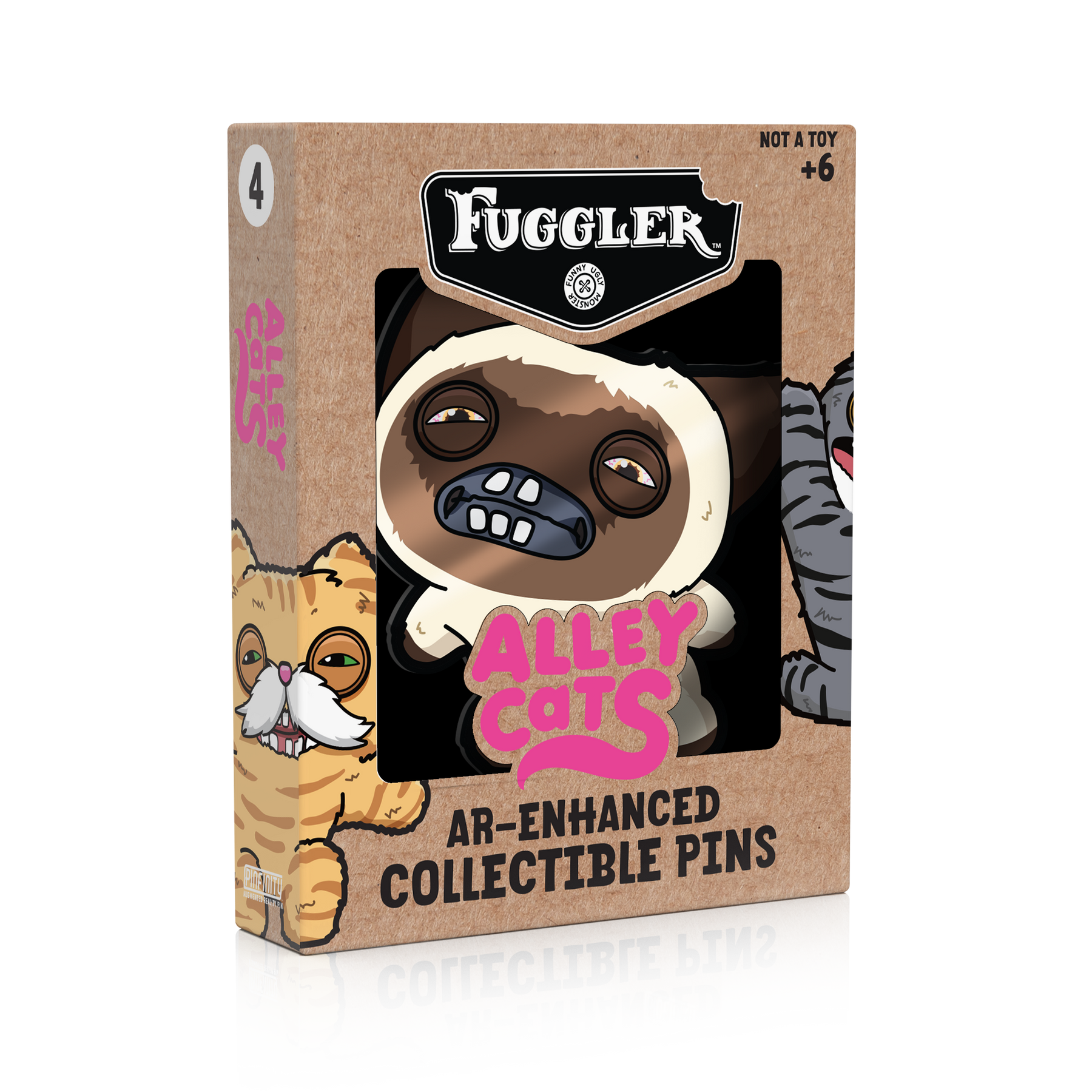 Fuggler - Alley Cats Yawper AR Pin