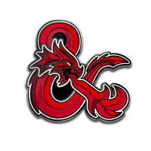 Dungeons & Dragons - Stained Glass Ampersand
