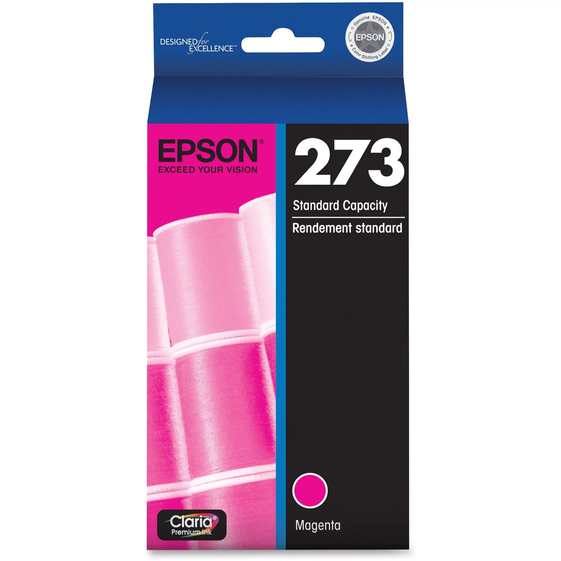 New, Pre-Owned - Epson 273 Magenta Ink Cartridge
