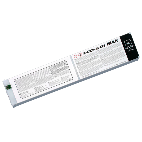 New, Pre-Owned - Roland Eco-Sol Max ESL3-4BK Solvent Ink Cartridge 440ml Black
