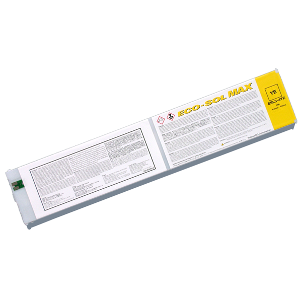 New, Pre-Owned - Roland Eco-Sol Max ESL3-4YE Solvent Ink Cartridge 440ml Yellow