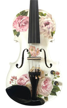 Rose Delight Electric Acoustic Violin Outfit | Mechanical Pegs & Carbon Fiber Bow