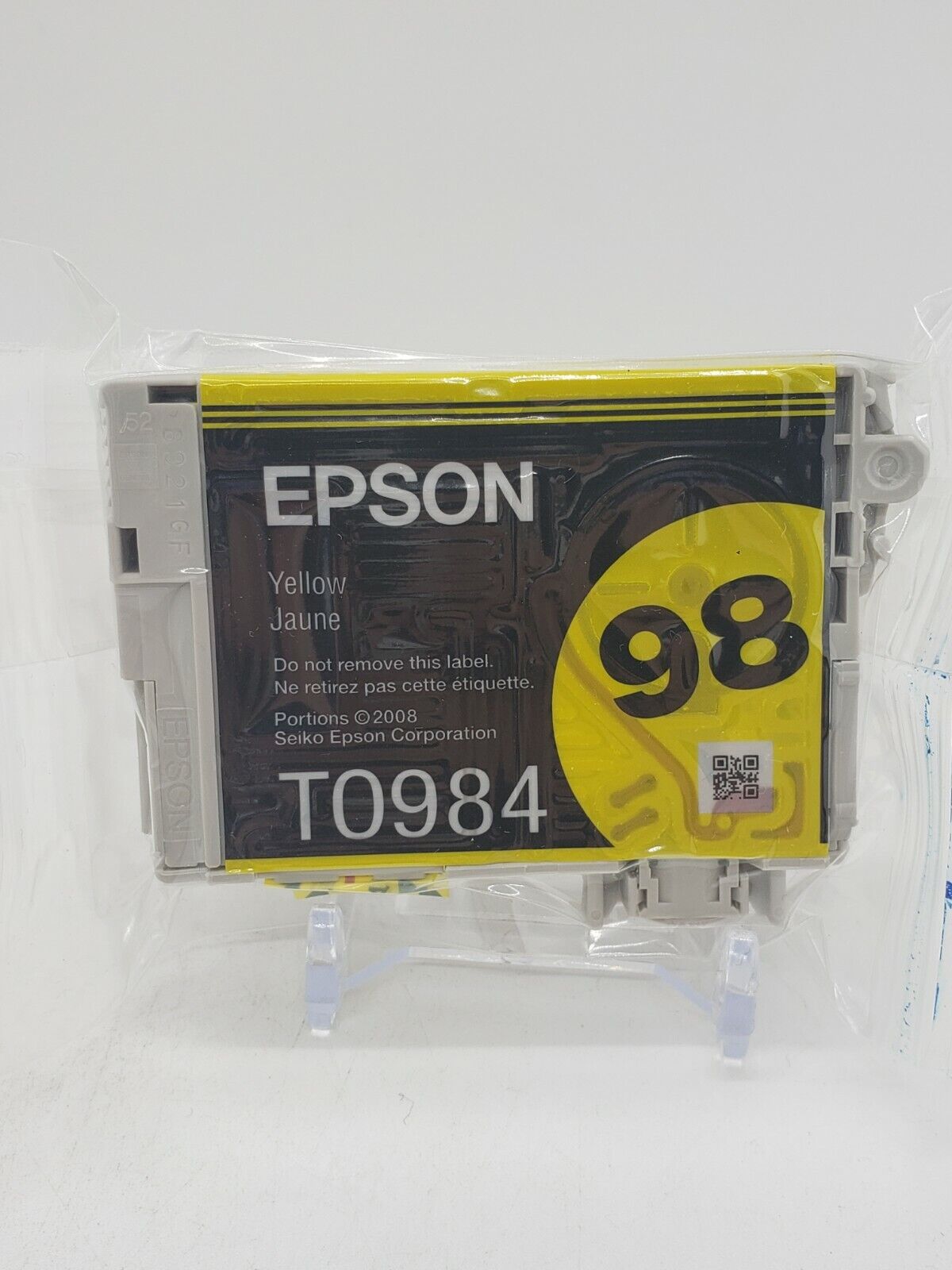 New, Pre-Owned - Epson 98 (T0984) Yellow Ink Cartridge