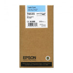 New, Pre-Owned - Epson T6535 Light Cyan Ink Cartridge, T653500