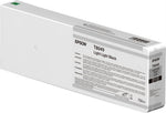 New, Pre-Owned - Epson (T8049) 700ml UltraChrome HD Light Light Black Ink Cartridge, T804900
