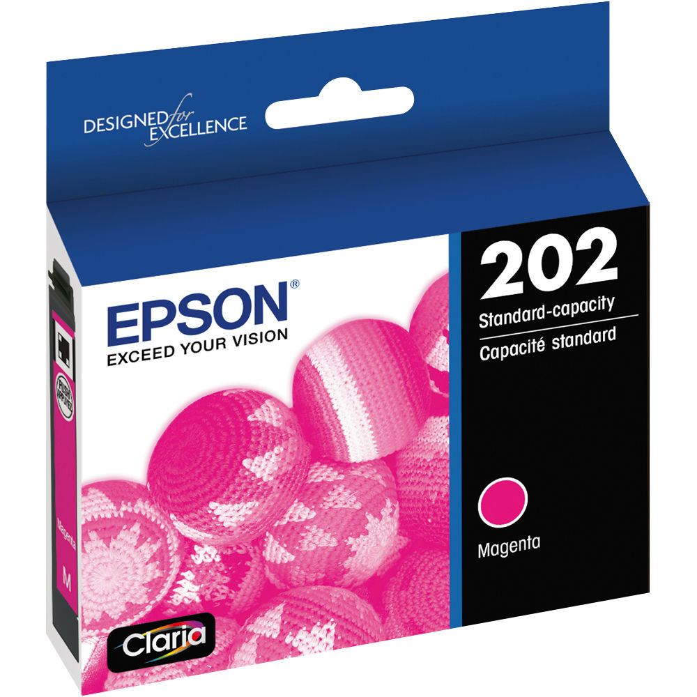 New, Pre-Owned - Epson 202 Standard Capacity Magenta Ink Cartridge
