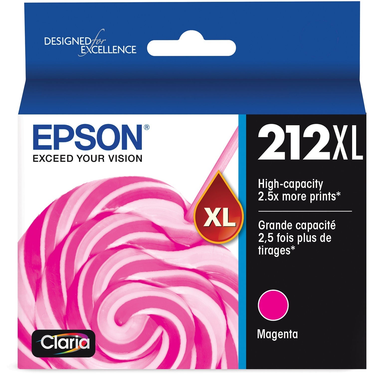 New, Pre-Owned - Epson 212XL High Capacity Ink Cartridge Magenta
