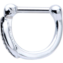 16G 5/16 Leafy Fall Hinged Cartilage Clicker