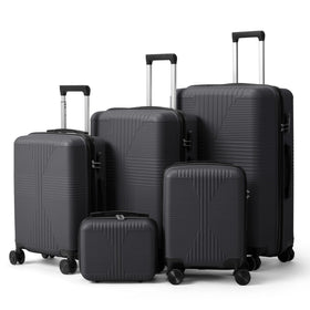 5-Piece Lightweight Luggage Set with Lock – 12/16/20/24/28 Inch