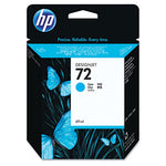 New, Pre-Owned - HP 72 69ml (C9398A) Cyan Ink Cartridge