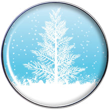 16G 1/4 Winter Snow Covered Tree Tragus Cartilage Earring