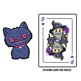 Fuggler - Alley Cats Cheezee (Blue) AR Pin