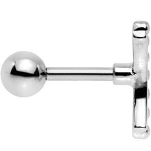 16G 1/4 Crescent Arc Cartilage Tragus Earring