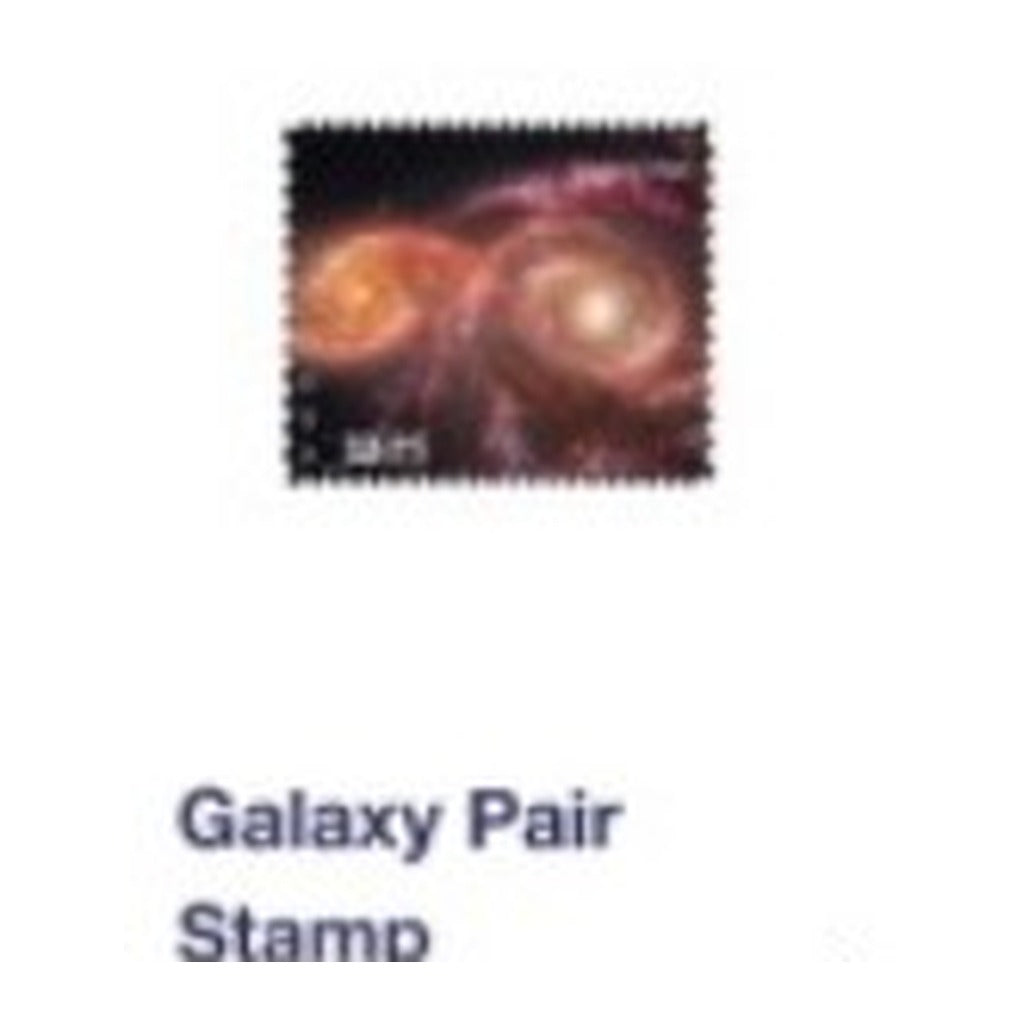 2026 Galaxy Pair Priority Mail Express postage stamps, sheet of 4