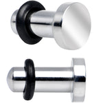 6G Stainless Steel Single Flare Plug Set