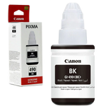 New, Pre-Owned - Canon GI-490 (135mL) Black MegaTank Ink Bottle, 0663C001