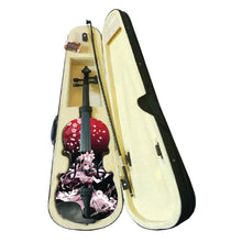 Cherry Blossom Girl Anime Violin Outfit | Carbon Fiber Bow & Faux Pearl Tailpiece