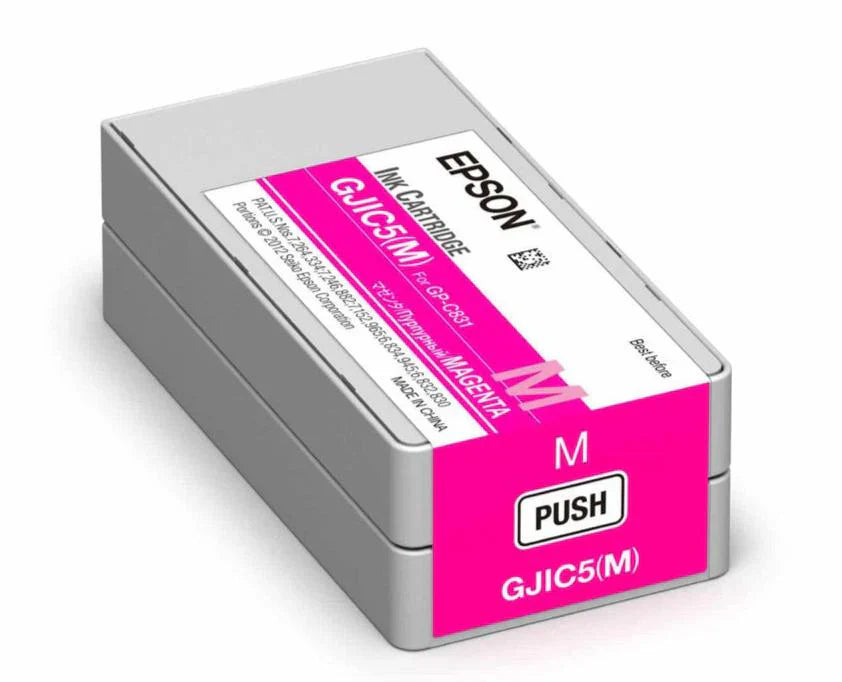 New, Pre-Owned - Epson GJIC5 (M) Magenta Pigment Ink Cartridge