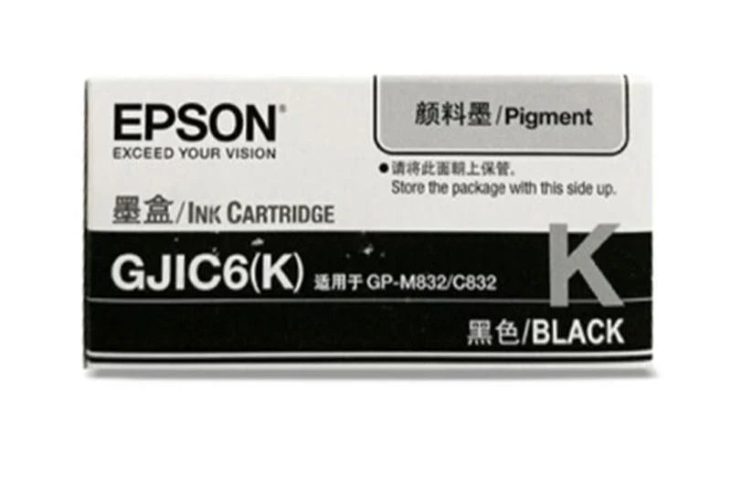 New, Pre-Owned - Epson GJIC6 Black Ink Cartridge