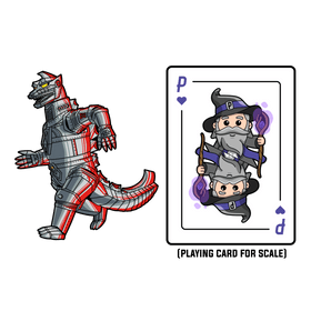 Mechagodzilla XL AR Pin (Showa Era)