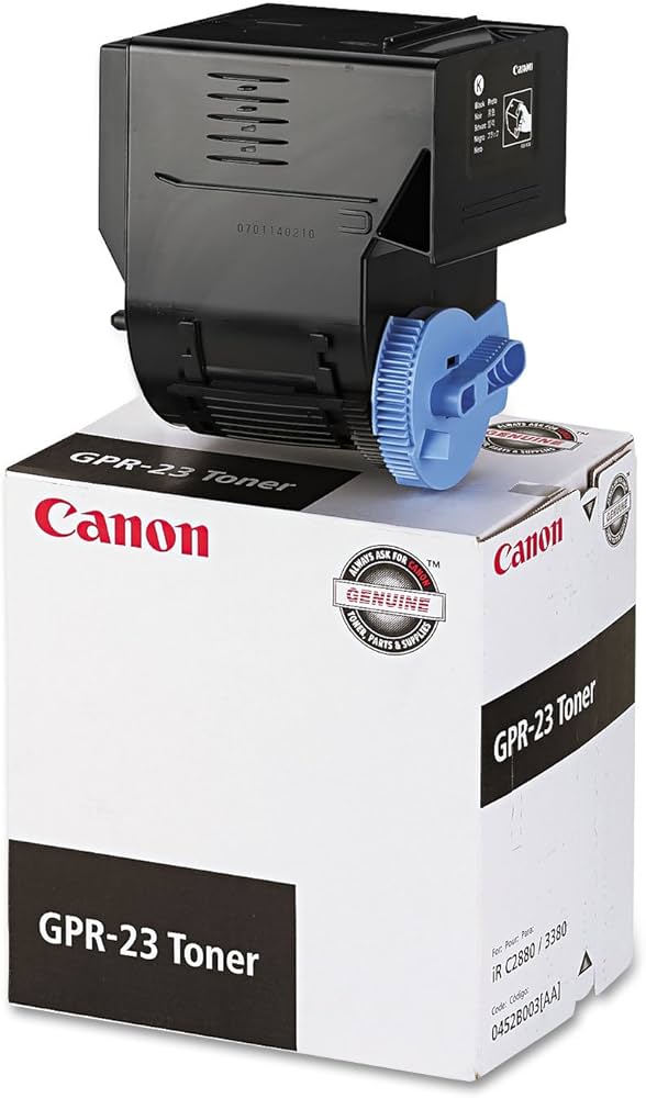 New, Pre-Owned - Canon GPR-23 Black Toner Cartridge, 0452B003AA