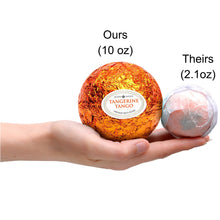 Tangerine Tango Bath Bomb with Jewelry Ring Inside