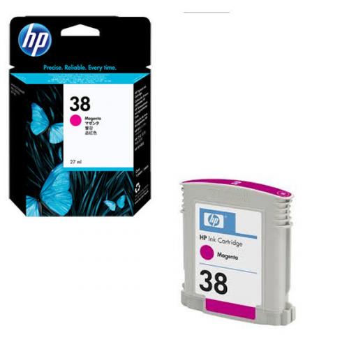 New, Pre-Owned - HP 38 Magenta (C9416A) Ink Cartridge