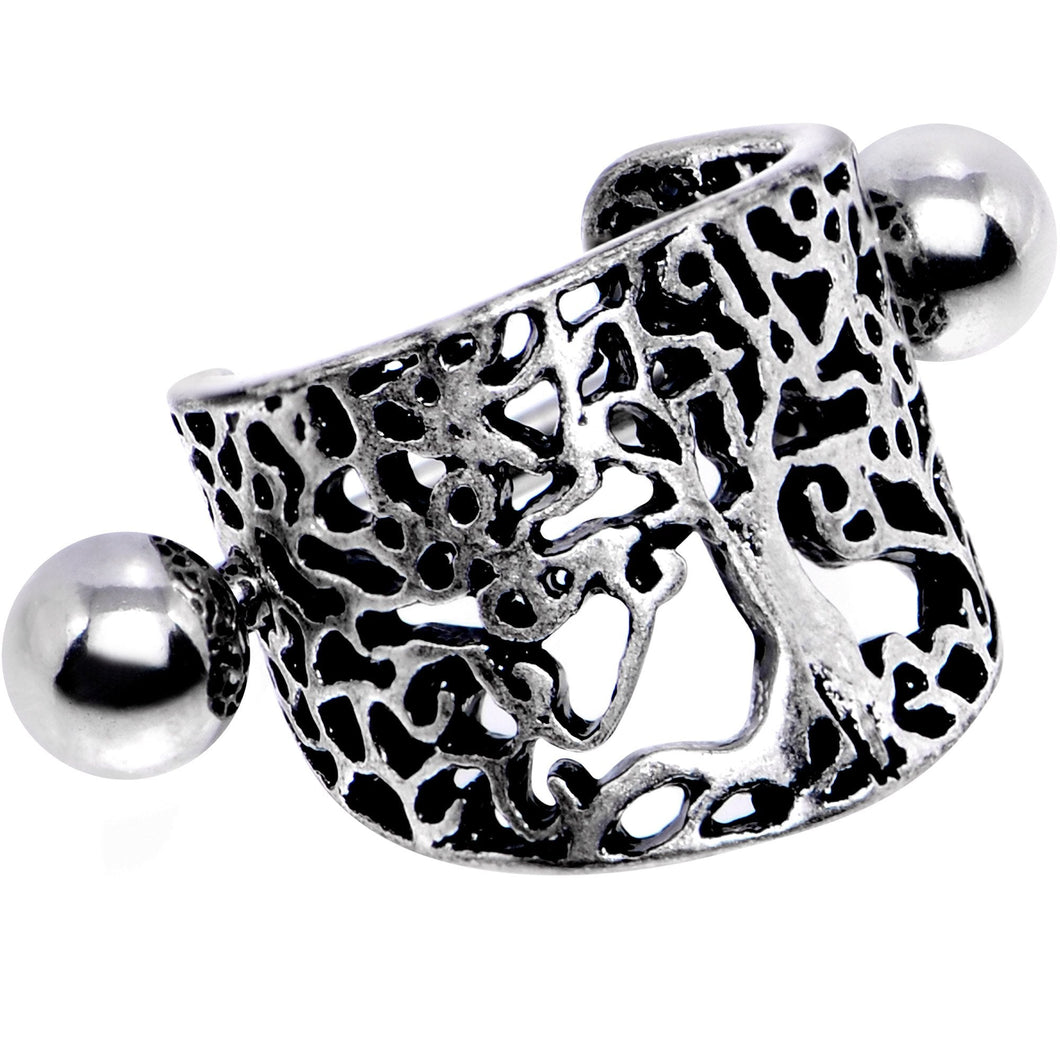 16G 1/2 Wild Tree Cuff Cartilage Earring
