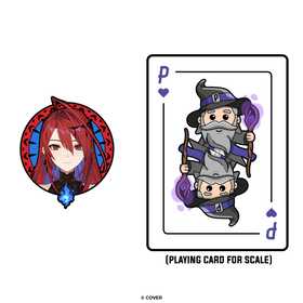 Limited Edition hololive English -Justice- Elizabeth Rose Bloodflame AR Pin