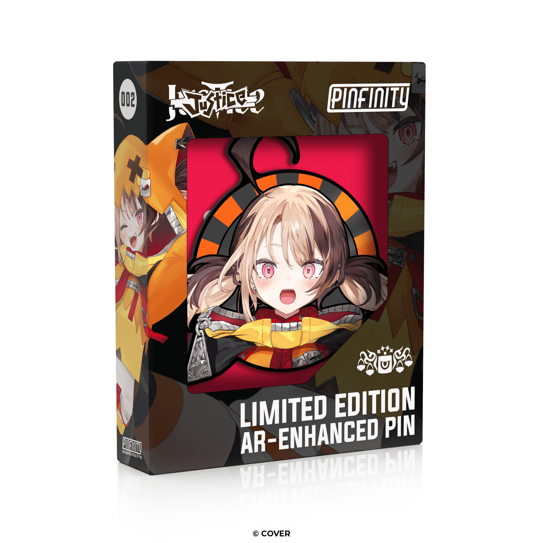 Limited Edition hololive English -Justice- Gigi Murin AR Pin
