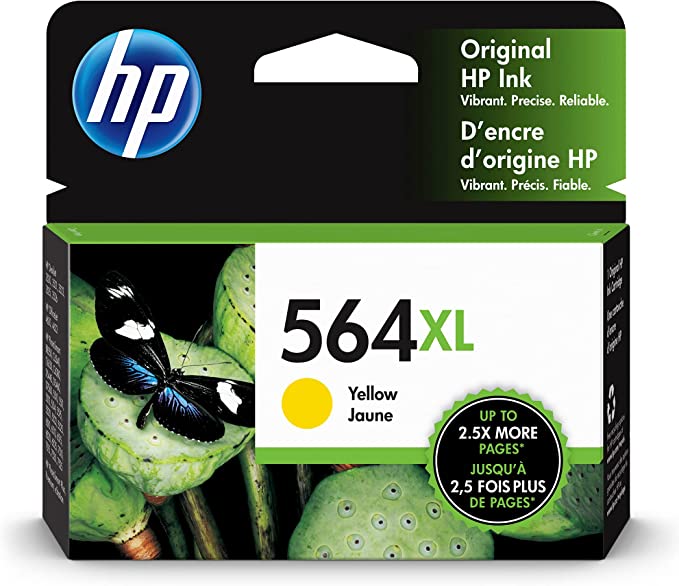 New, Pre-Owned - HP 564XL (CB325WN) Yellow Ink Cartridge