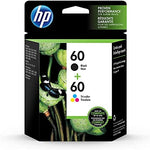 New, Pre-Owned - HP 60 Black & Color Ink Cartridge-Combo Pack