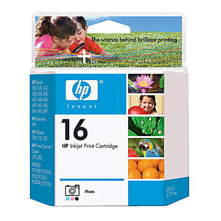 New, Pre-Owned - HP 16 (C1816A) Color Ink Cartridge