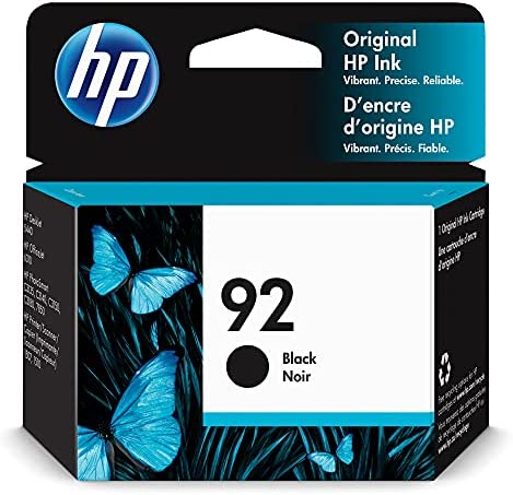 New, Pre-Owned - HP 92 (C9362WN) Black Ink Cartridge