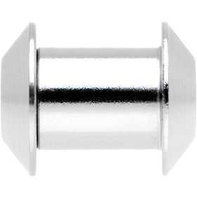 2G Stainless Steel Screw Fit Tunnel Set of 2