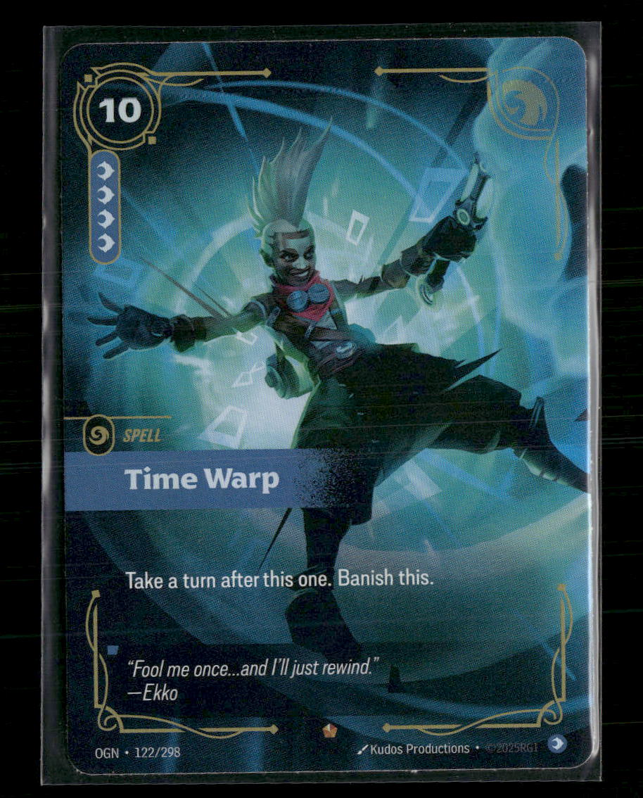 Time Warp #122/298 Epic - Riftbound Origins