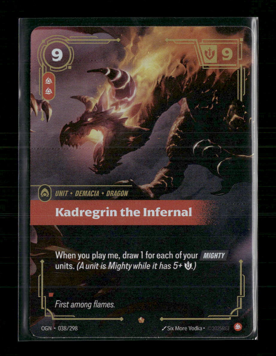 Kadregrin the Infernal #038/298 Epic - Riftbound Origins