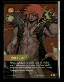 Sett - The Boss (Overnumbered) #310/298 Showcase - Riftbound Origins