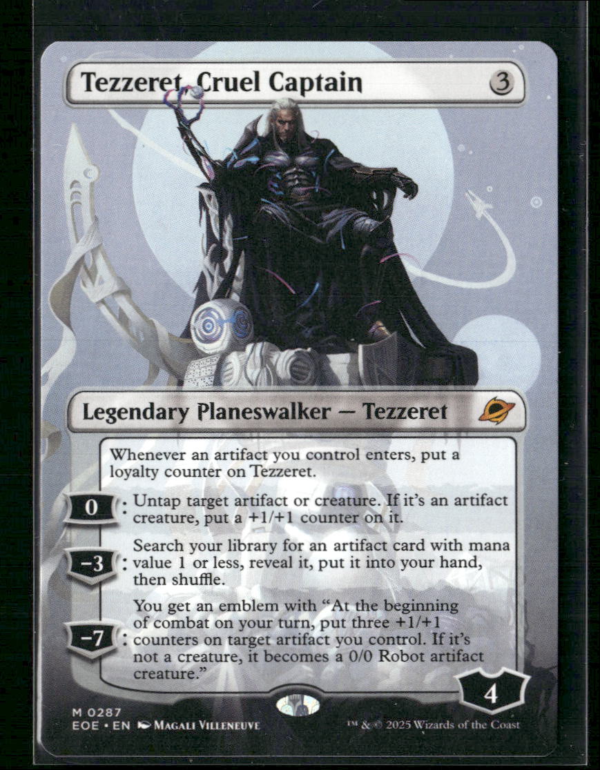 Tezzeret, Cruel Captain #EOE-287 Mythic Rare - Edge of Eternities TCG