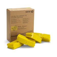 New, Pre-Owned - Xerox OEM 108R00831 4-Pack Yellow Solid Ink Sticks