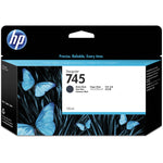 New, Pre-Owned - HP 745 130-ml DesignJet (F9J99A) Matte Black Ink Cartridge