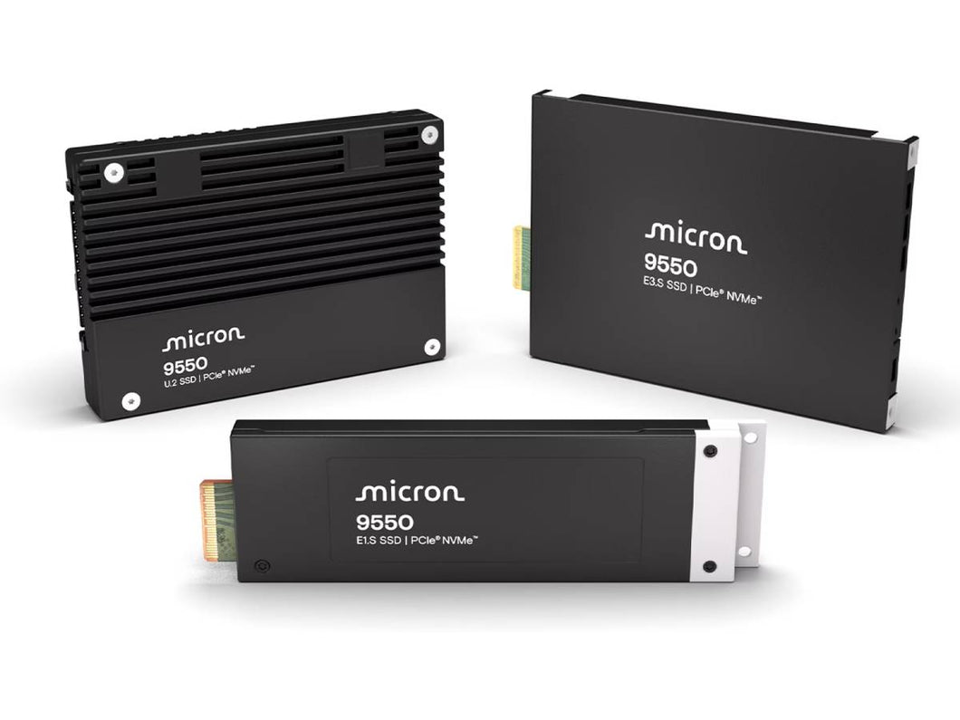 MICRON 9550 PRO 30720GB NVM U.2 (15MM) ENTERPRISE SSD SINGLE PACK