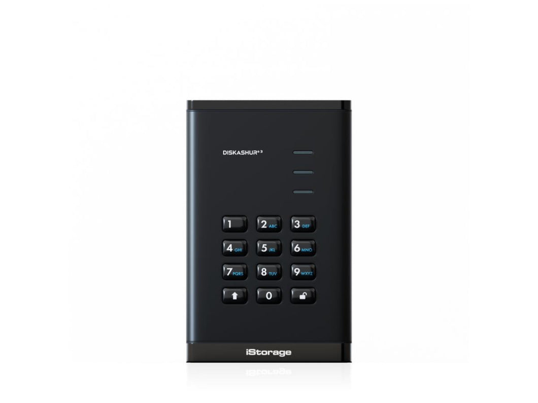 Kanguru DiskAshur3 4000GB SSD, AES 256-bit Encrypted, Military-Grade, FIPS 140-3